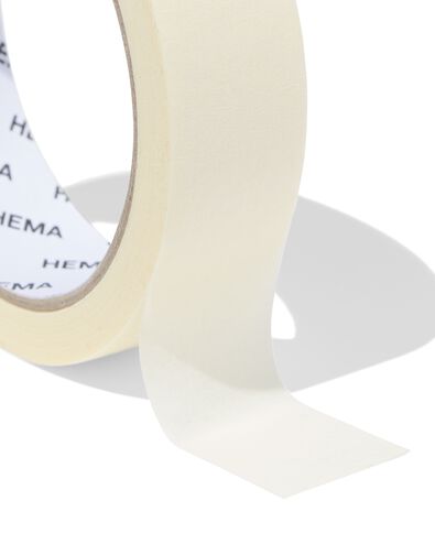 ruban adh&eacute;sif de masquage 25 m x 2,5 cm, papier - 81000092 - HEMA