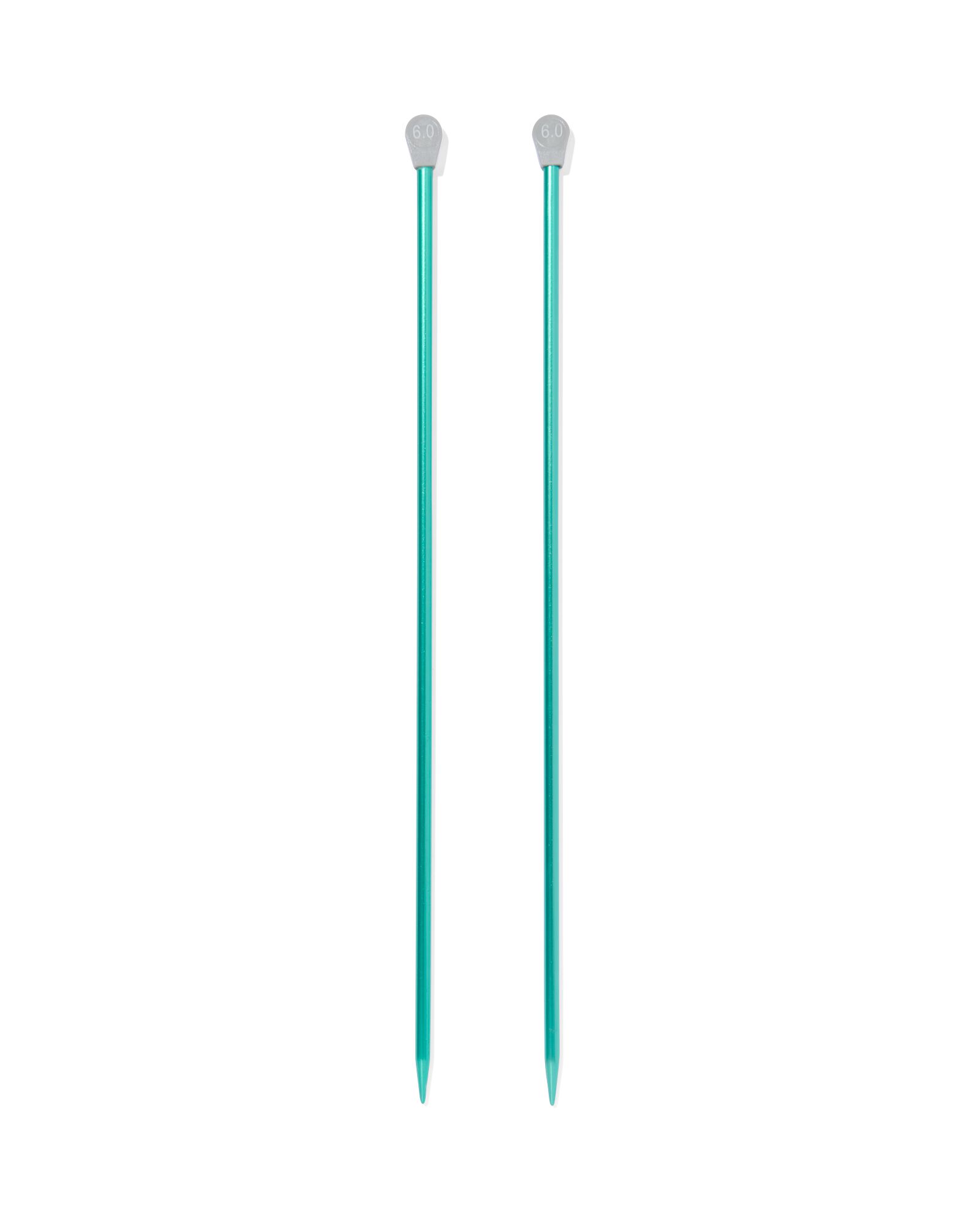 breinaalden 6mm - 2 stuks - 60760059 - HEMA