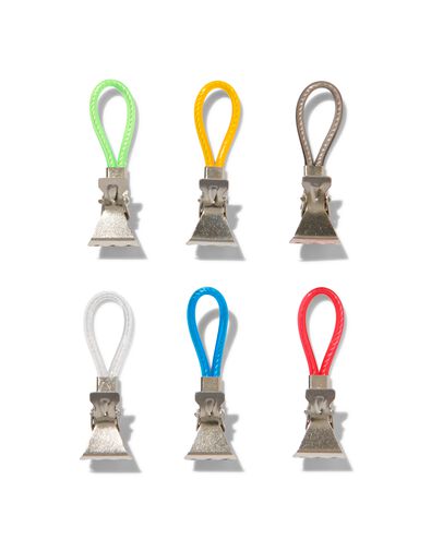 clips pour torchon - 1.5 x 5.5 - colorés - 80893065 - HEMA