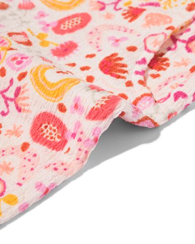 Kinderleggings, Wide Fit, Jersey, Blumen ecru ecru - 30861717ECRU - HEMA