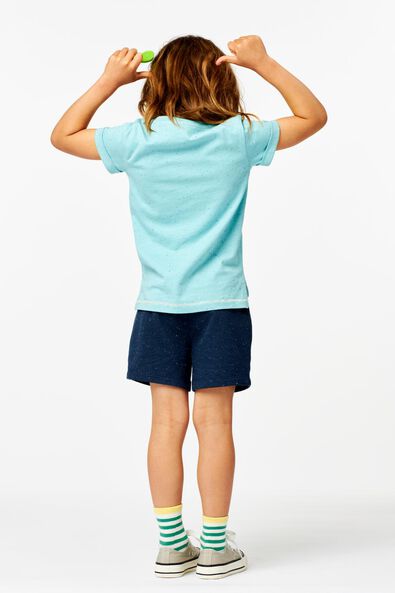 Kinder-T-Shirt meerblau 122/128 - 30742943 - HEMA