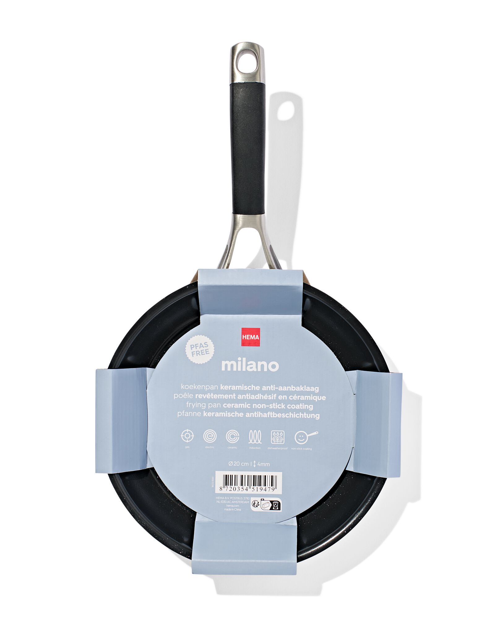 po&ecirc;le &Oslash;20 cm Milano sans PFAS - 80120001 - HEMA