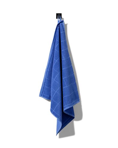 keukendoek 50x50 katoen blauw - 5450046 - HEMA