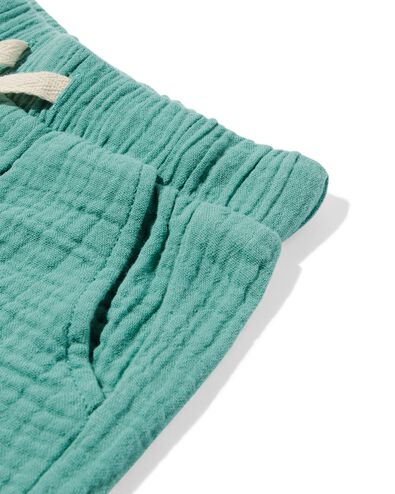 short en mousseline pour b&eacute;b&eacute; vert - 33135970GREEN - HEMA