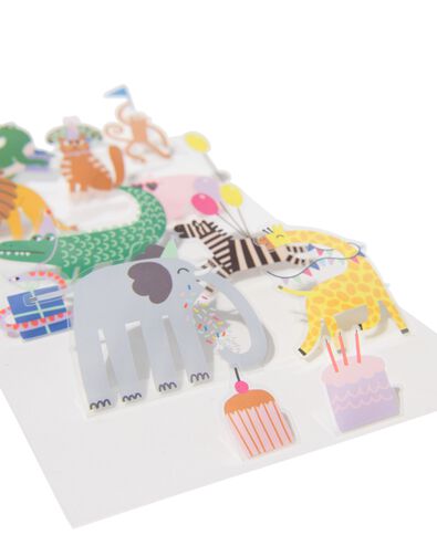 autocollants pop-up animaux festifs - 15900310 - HEMA