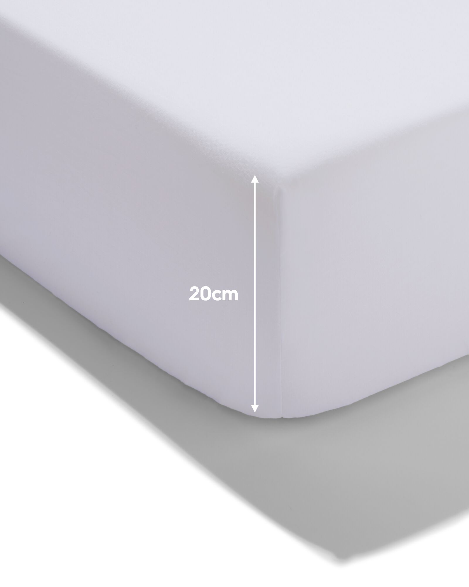 drap-housse prot&egrave;ge-matelas en molleton imperm&eacute;able 70x150cm - 5180051 - HEMA