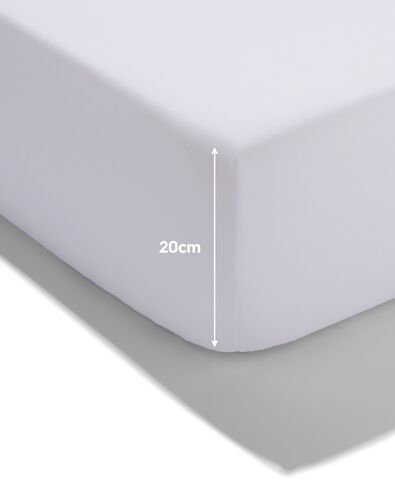 drap-housse prot&egrave;ge-matelas en molleton imperm&eacute;able 70x150cm - 5180051 - HEMA