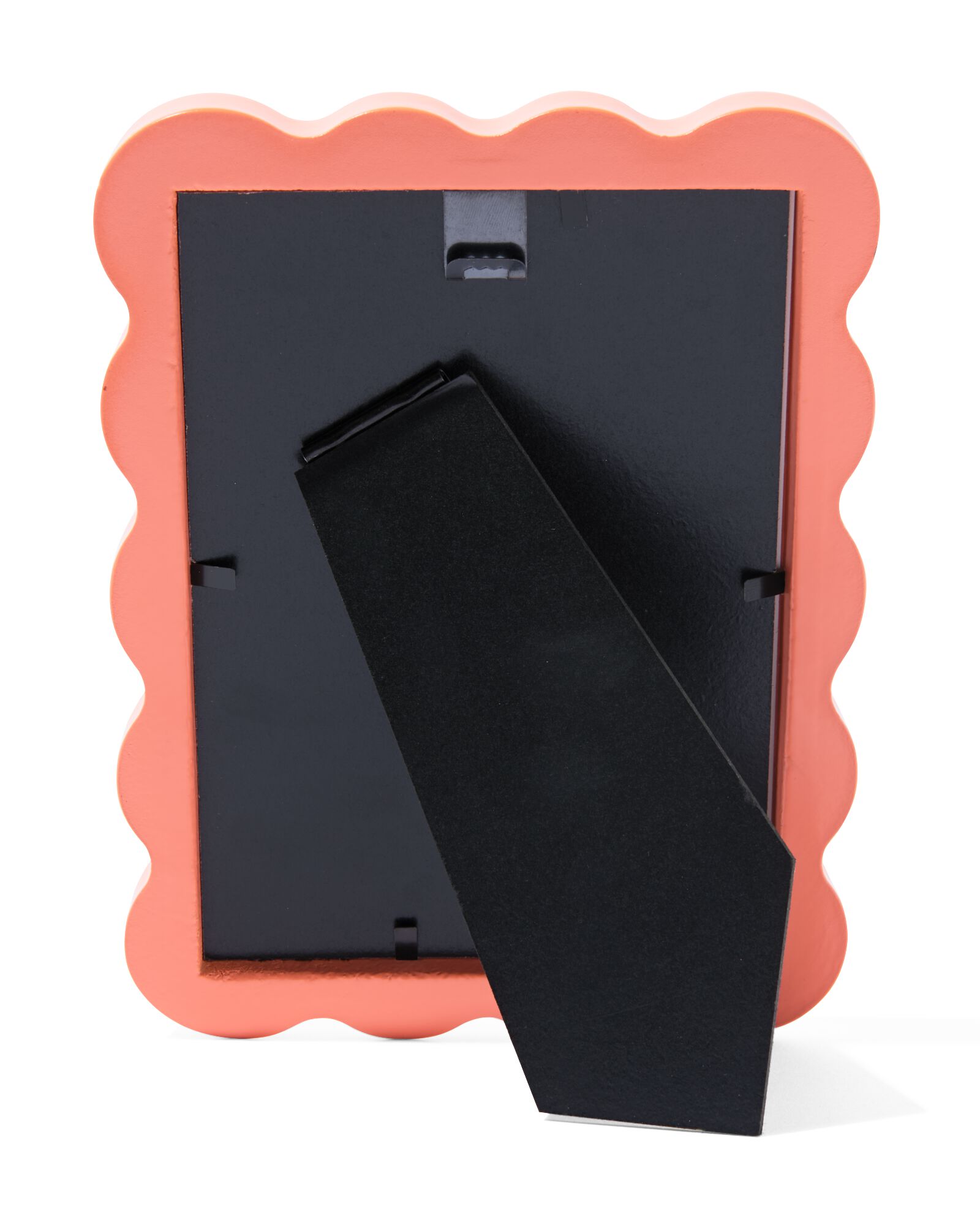 Bilderrahmen 10 &times; 15 cm, Holz, Wellen, Korallenrot - 13640006 - HEMA