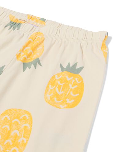 pyjama enfant ananas blanc cass&eacute; blanc cass&eacute; - 23000960OFFWHITE - HEMA