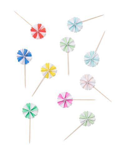 pique &agrave; cocktail &eacute;ventails - 15 pi&egrave;ces - 14250431 - HEMA