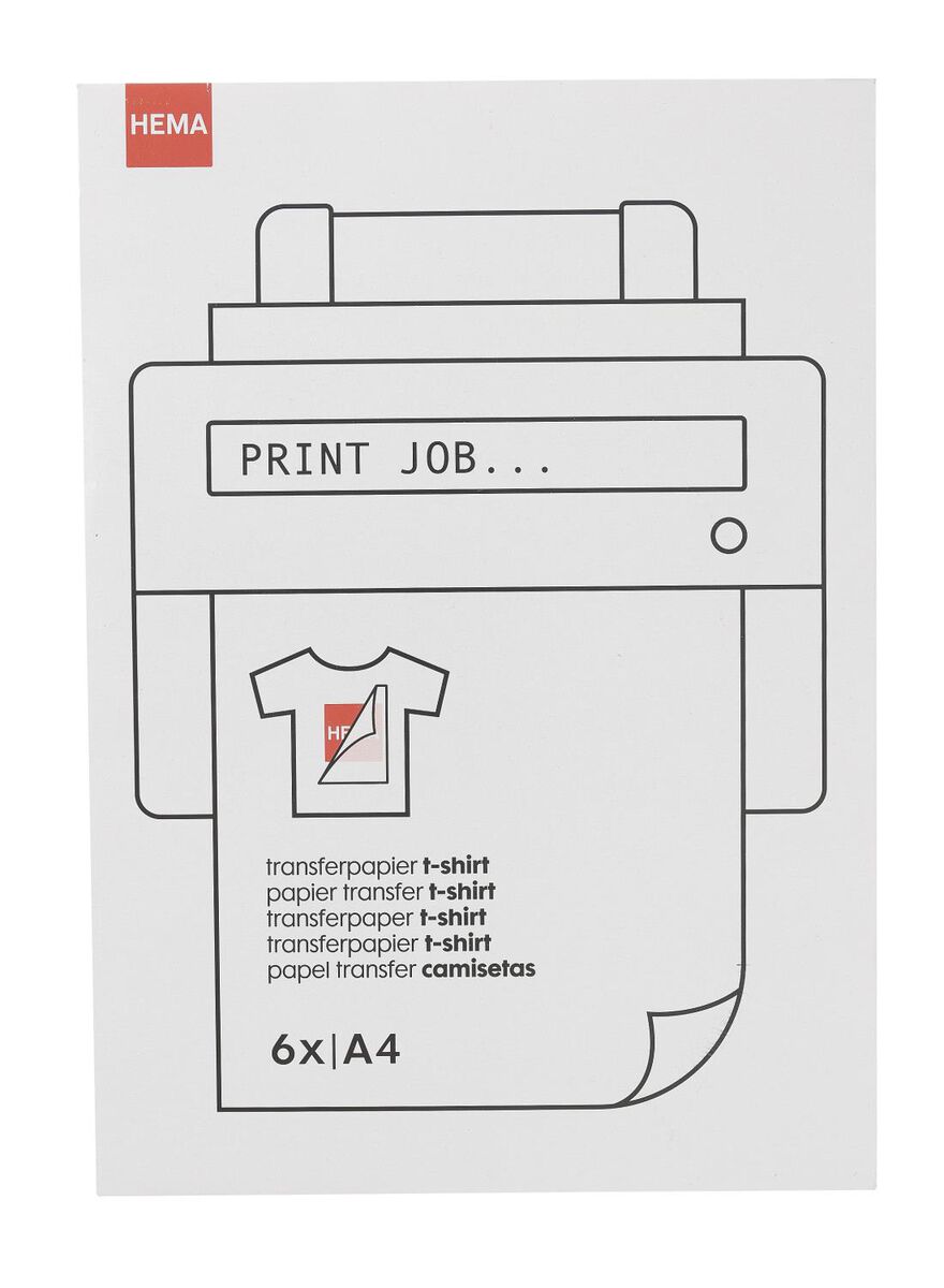 T-shirt transfer paper - HEMA