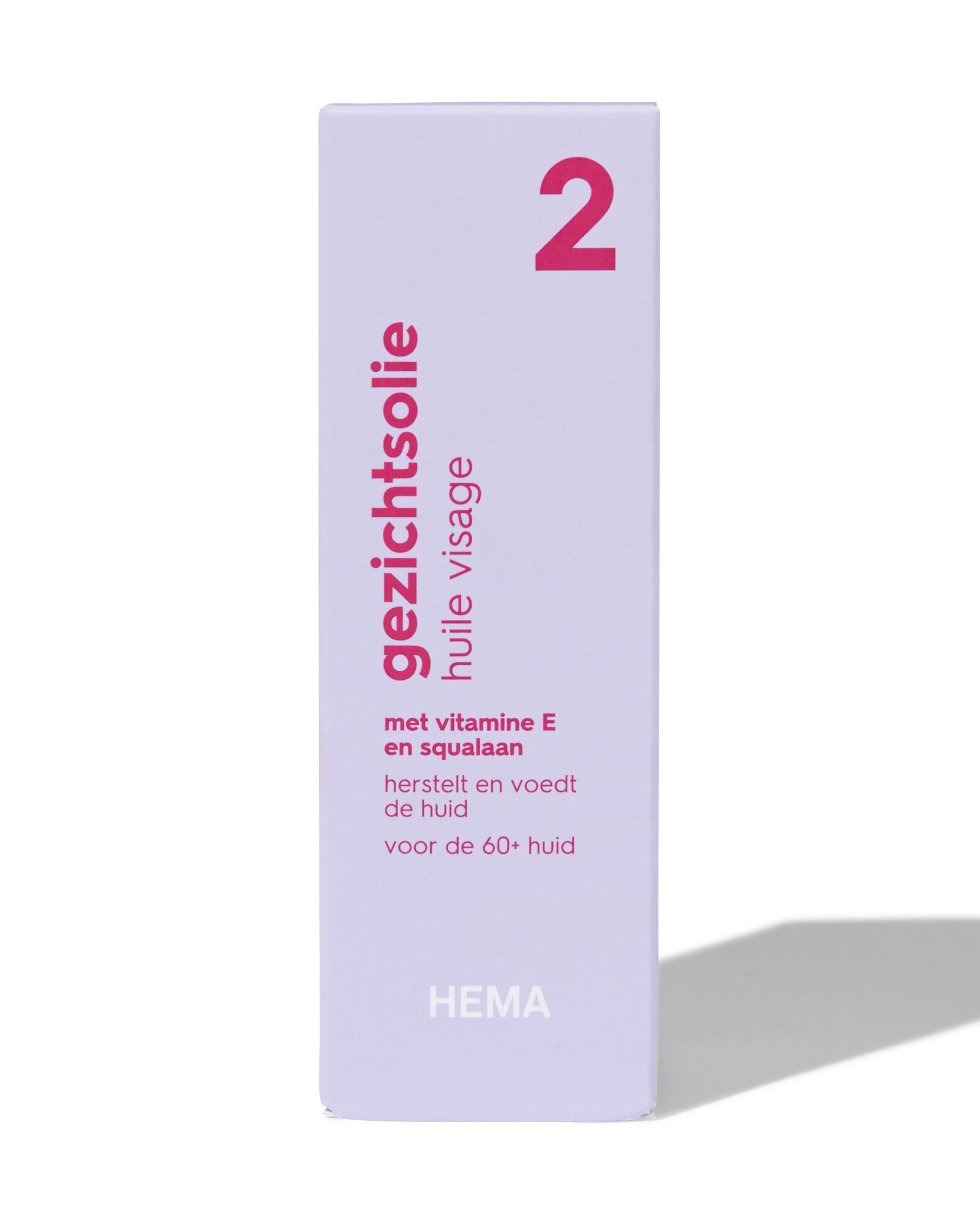 gezichtsolie 60+ 30ml - 17870144 - HEMA