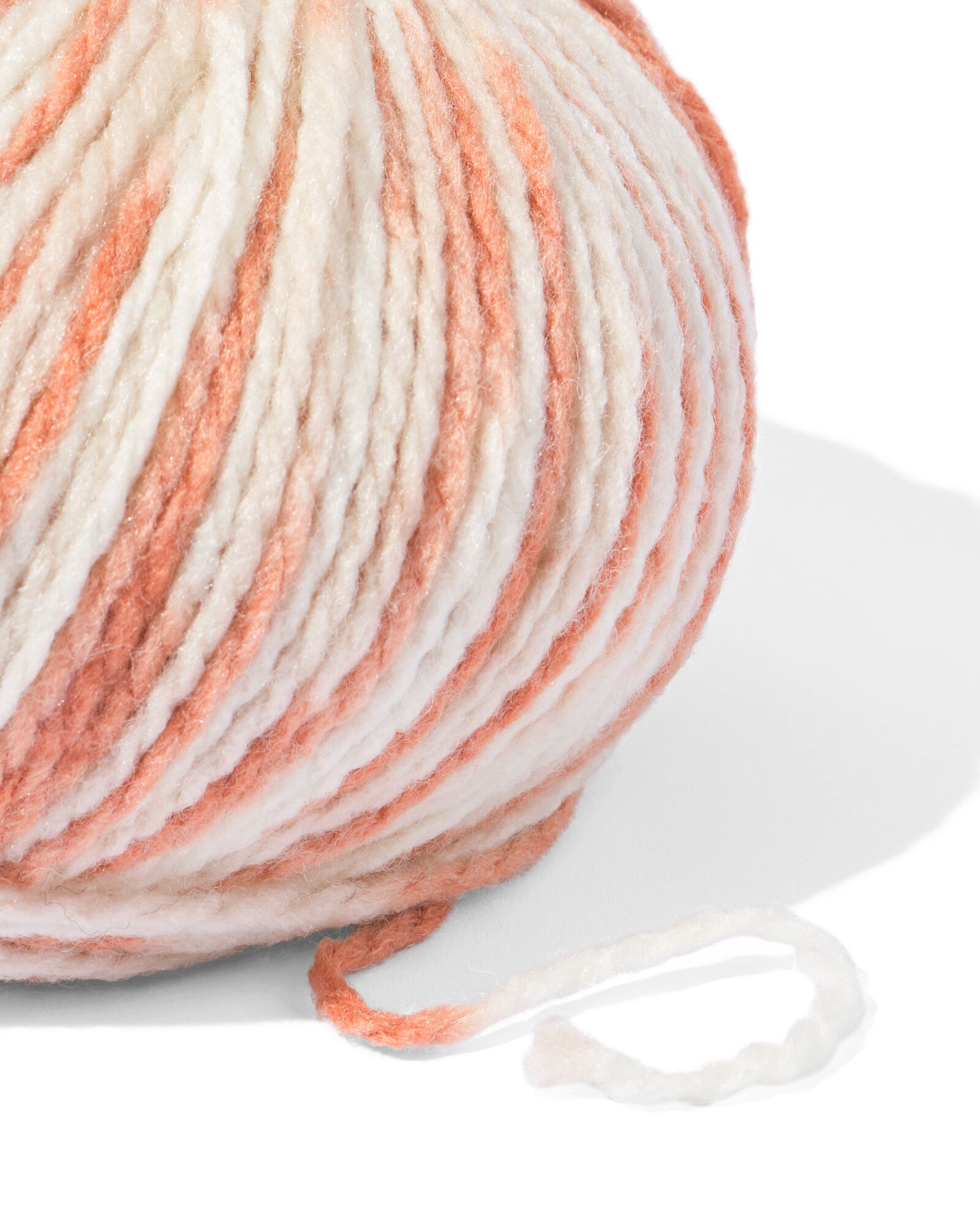 acryl-wol garen beige melange 100gram 165meter - 60760050 - HEMA