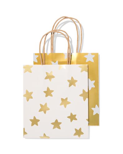 Geschenkt&uuml;ten 7 &times; 17 &times; 15 cm, Sterne &ndash; 2 St&uuml;ck - 25700095 - HEMA