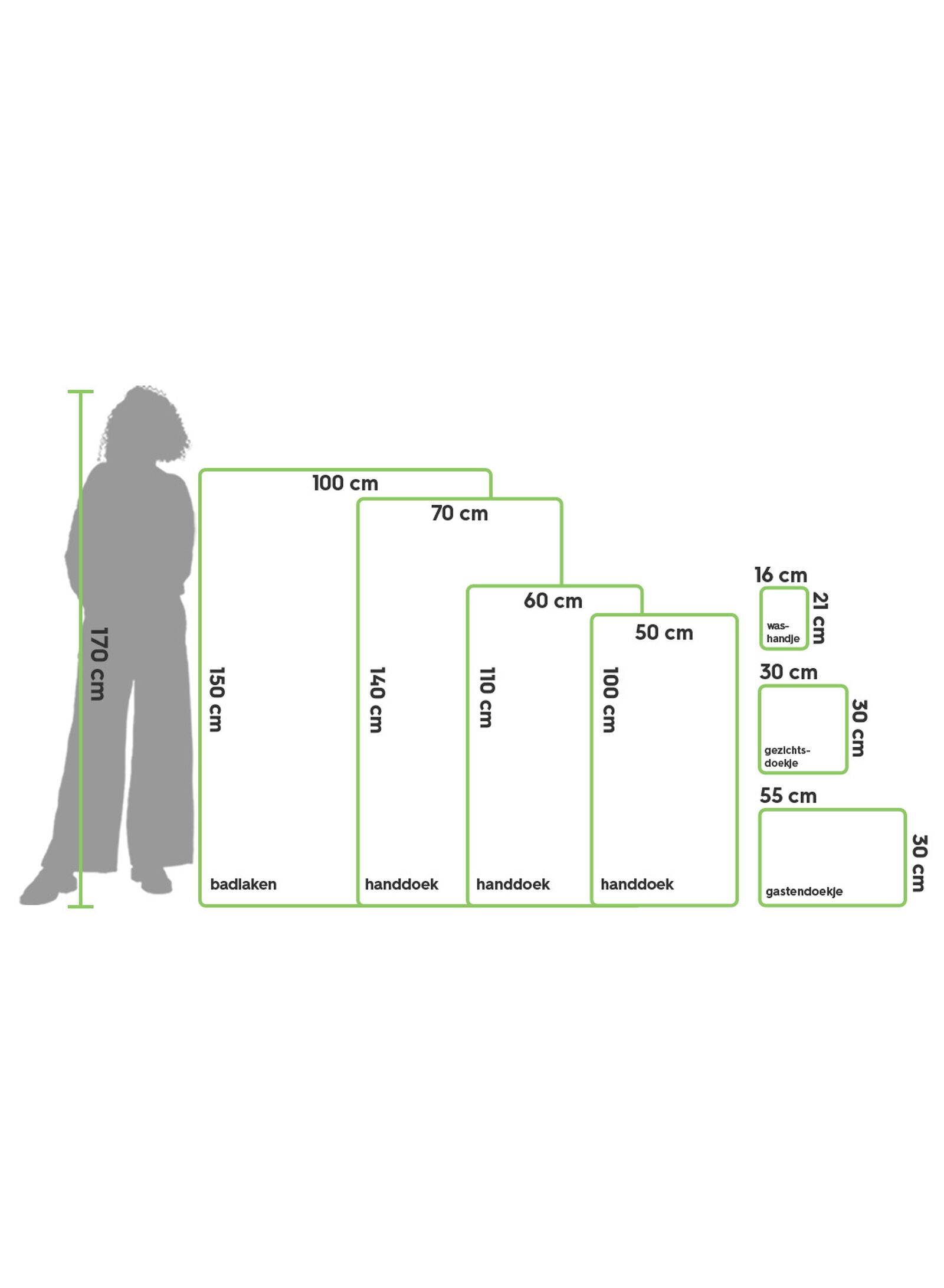 serviette de bain - 60x110 cm - qualit&eacute; &eacute;paisse - blanc blanc serviette 60 x 110 - 5213600 - HEMA