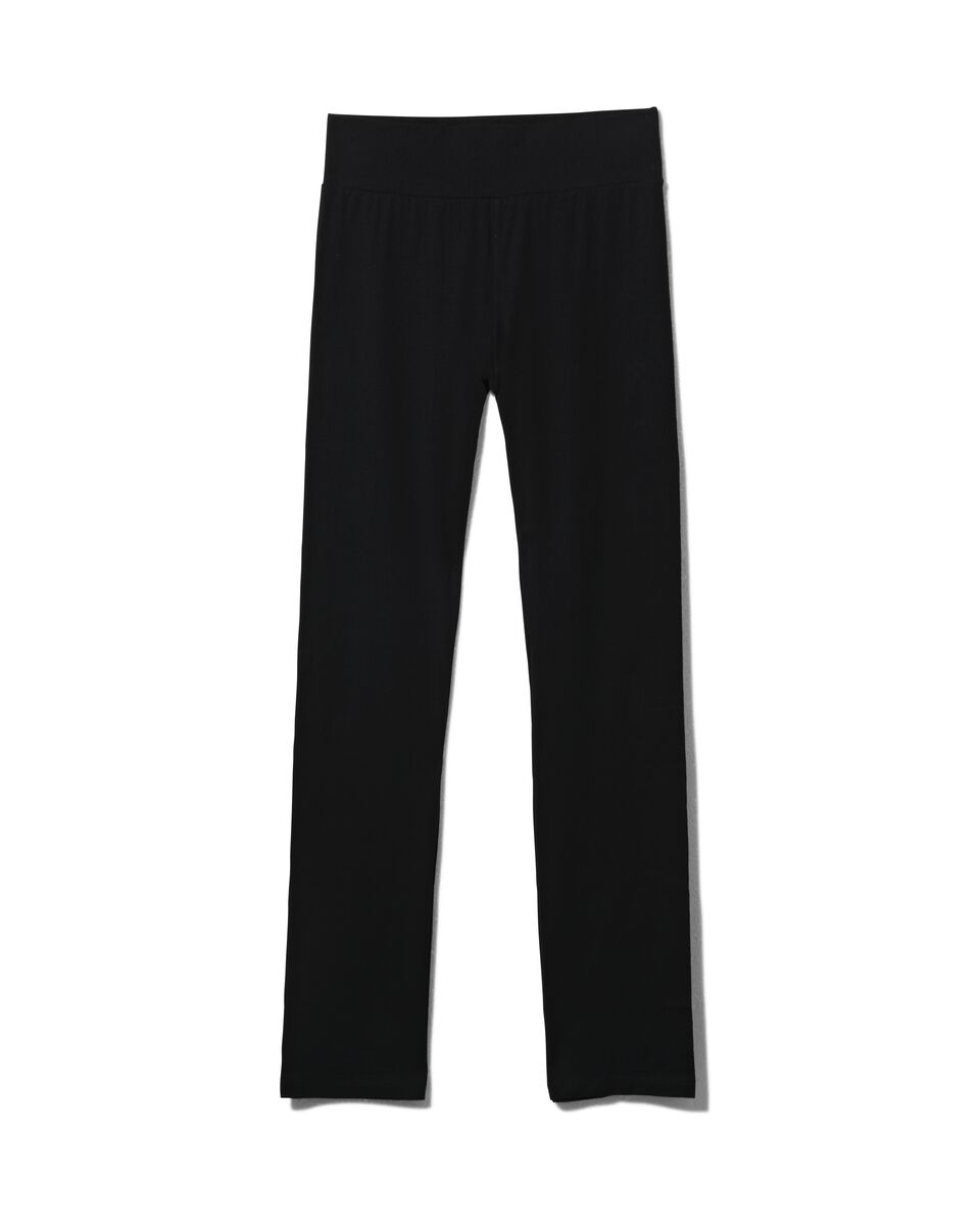 Damen-Yoga-Sporthose schwarz schwarz - 1000003022 - HEMA