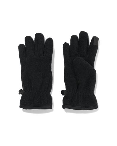 Kinderhandschuhe Thinsulate, Fleecestoff, schwarz schwarz - 16700165BLACK - HEMA