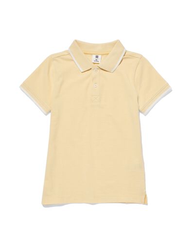Kinder-Poloshirt, Piqu&eacute; gelb gelb - 30786102YELLOW - HEMA