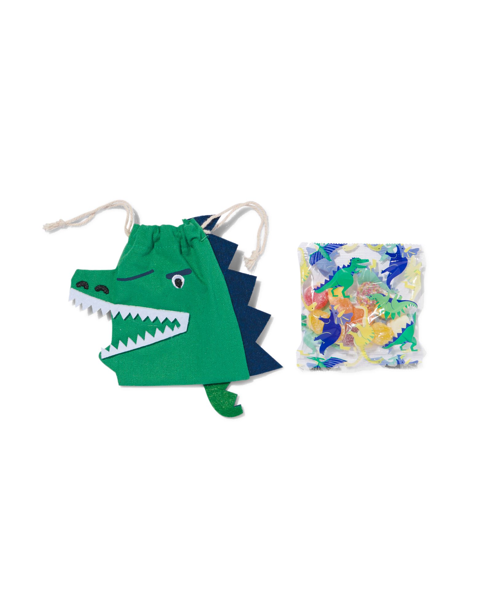 dino zakje met tum tums 40gram - 10200034 - HEMA