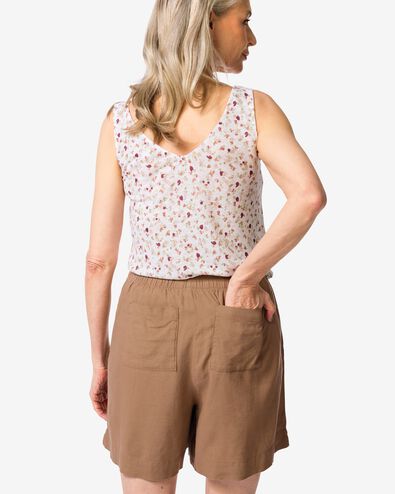 Damenshorts Tatum Relaxed Fit braun - 36211670BROWN - HEMA