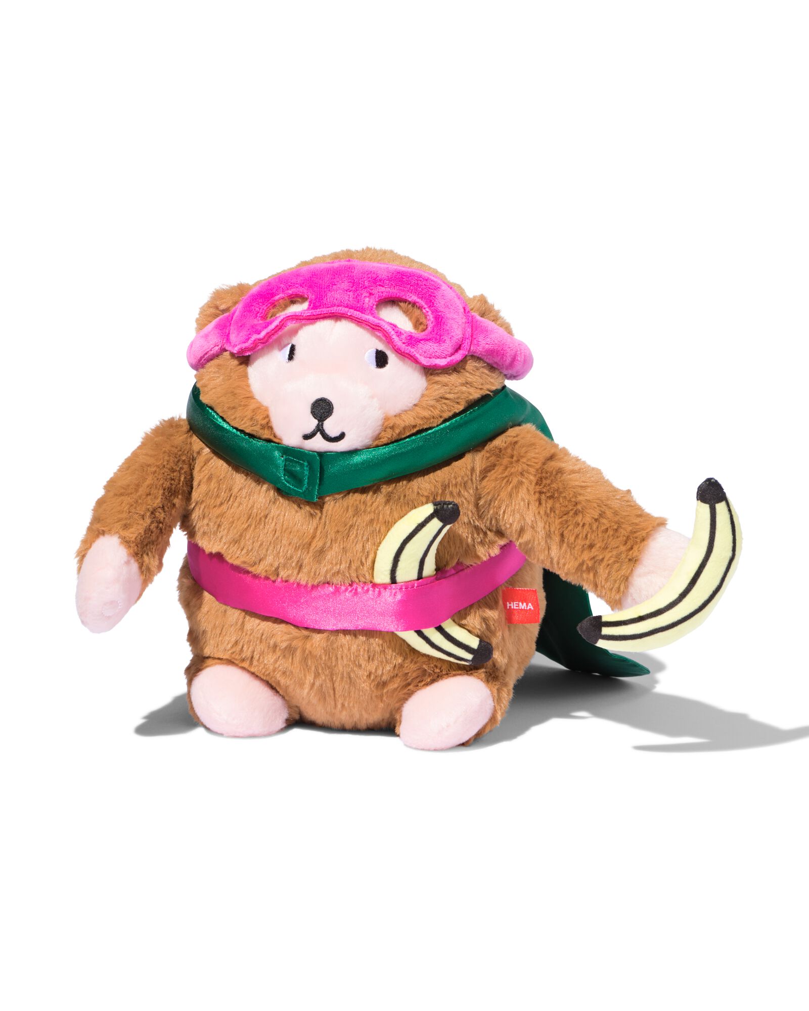 Superheldenkuscheltier Affe 18 &times; 25 &times; 8 cm - 15100384 - HEMA