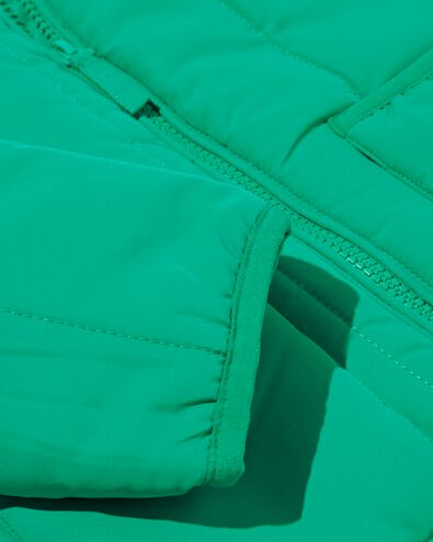 manteau enfant matelassé vert vif 158/164 - 30801627 - HEMA