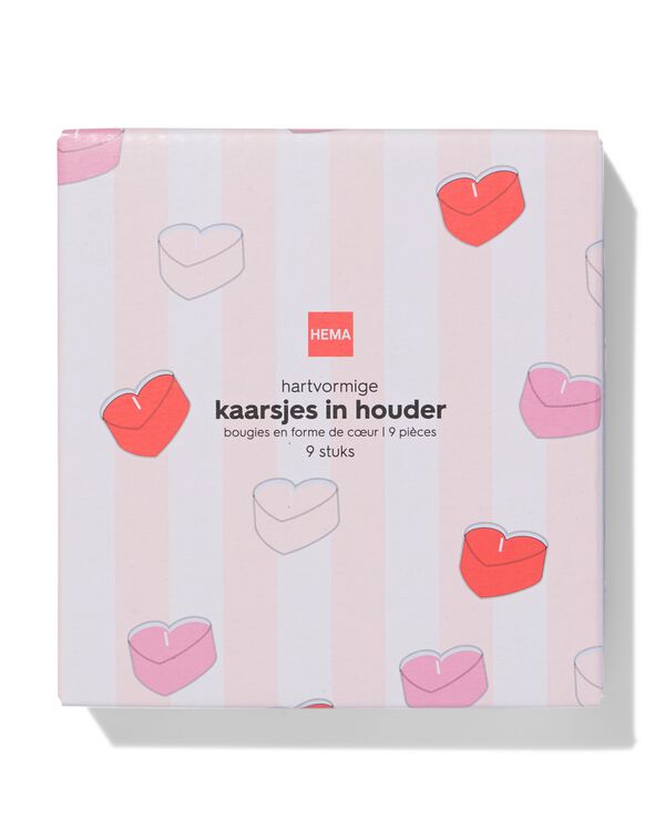 sfeerlichten liefde - 9 stuks - 60800129 - HEMA