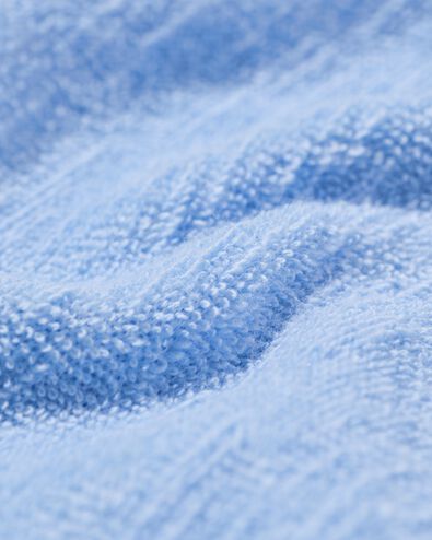 t-shirt enfant tissu éponge bleu 110/116 - 30782669 - HEMA