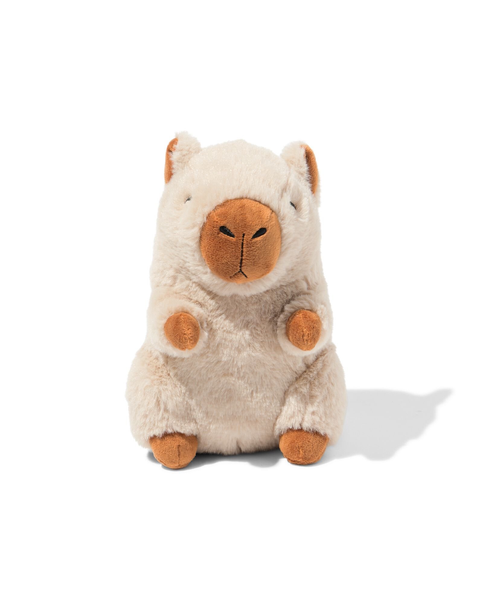 knuffel capibara 20cm - 15100250 - HEMA