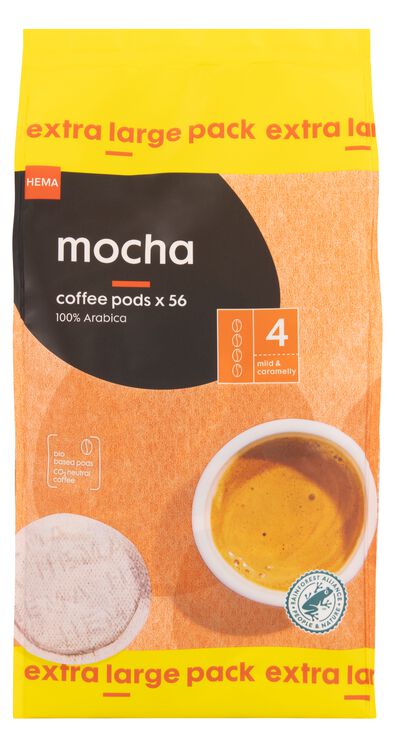 56er-Pack Kaffeepads, Mokka - 17150036 - HEMA