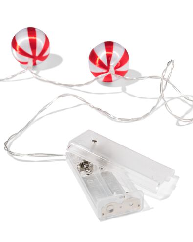 guirlande lumineuse int&eacute;rieur 1,8 m avec 15 lumi&egrave;res boules de No&euml;l - 25500148 - HEMA