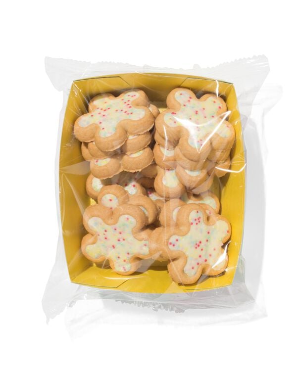 biscuits avec fourrage &agrave; la cr&egrave;me et perles de sucre 175g - 24292202 - HEMA