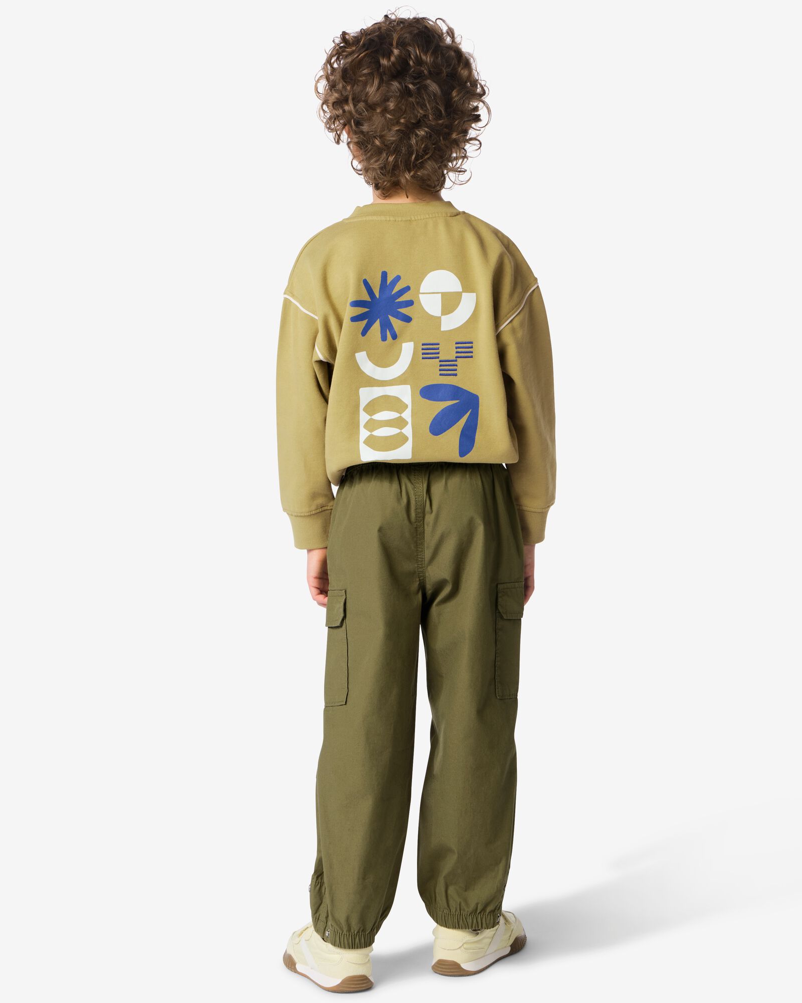 pantalon cargo enfant olive olive - 30710201OLIVE - HEMA