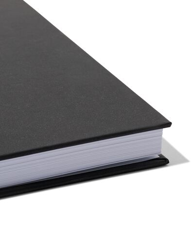 carnet vierge A4 noir - 14130023 - HEMA