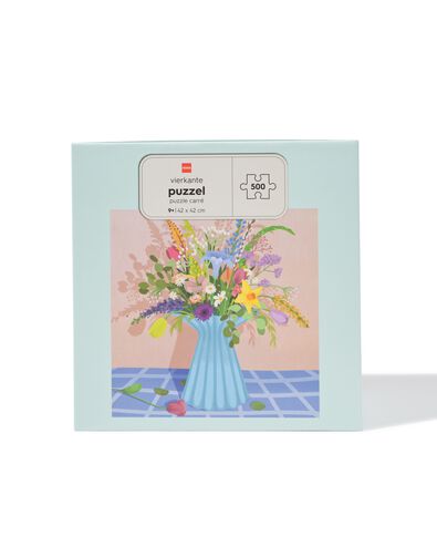 legpuzzel 13.6x10.5cm 500 stukjes bloemenvaas  - 61160256 - HEMA