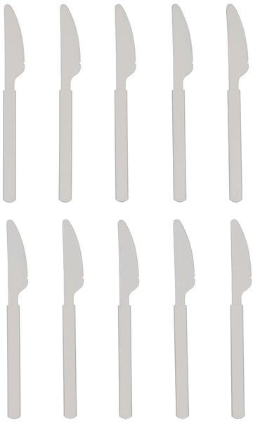 10 couteaux réutilisables - 14200757 - HEMA