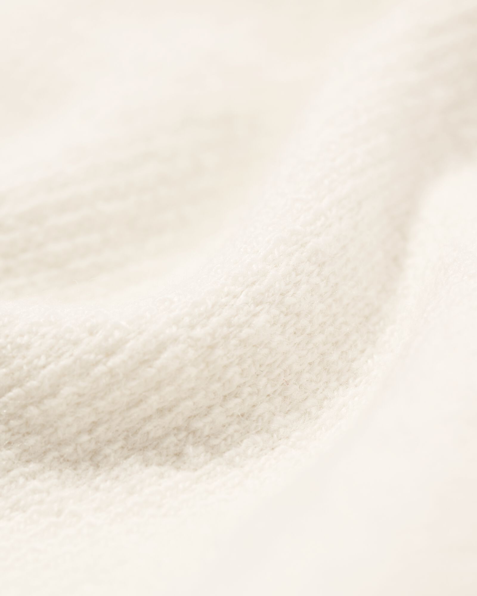 heren T-shirt relaxed fit structuur gebroken wit gebroken wit - 2129900OFFWHITE - HEMA