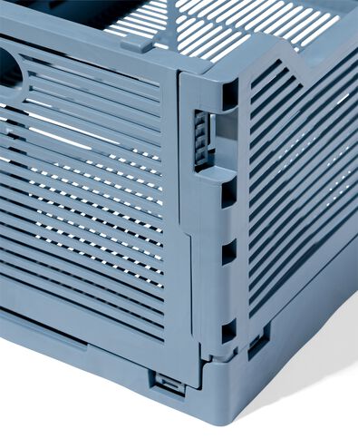 klapkrat letterbord recycled donkerblauw M  30 x 40 x 17 - 39811088 - HEMA