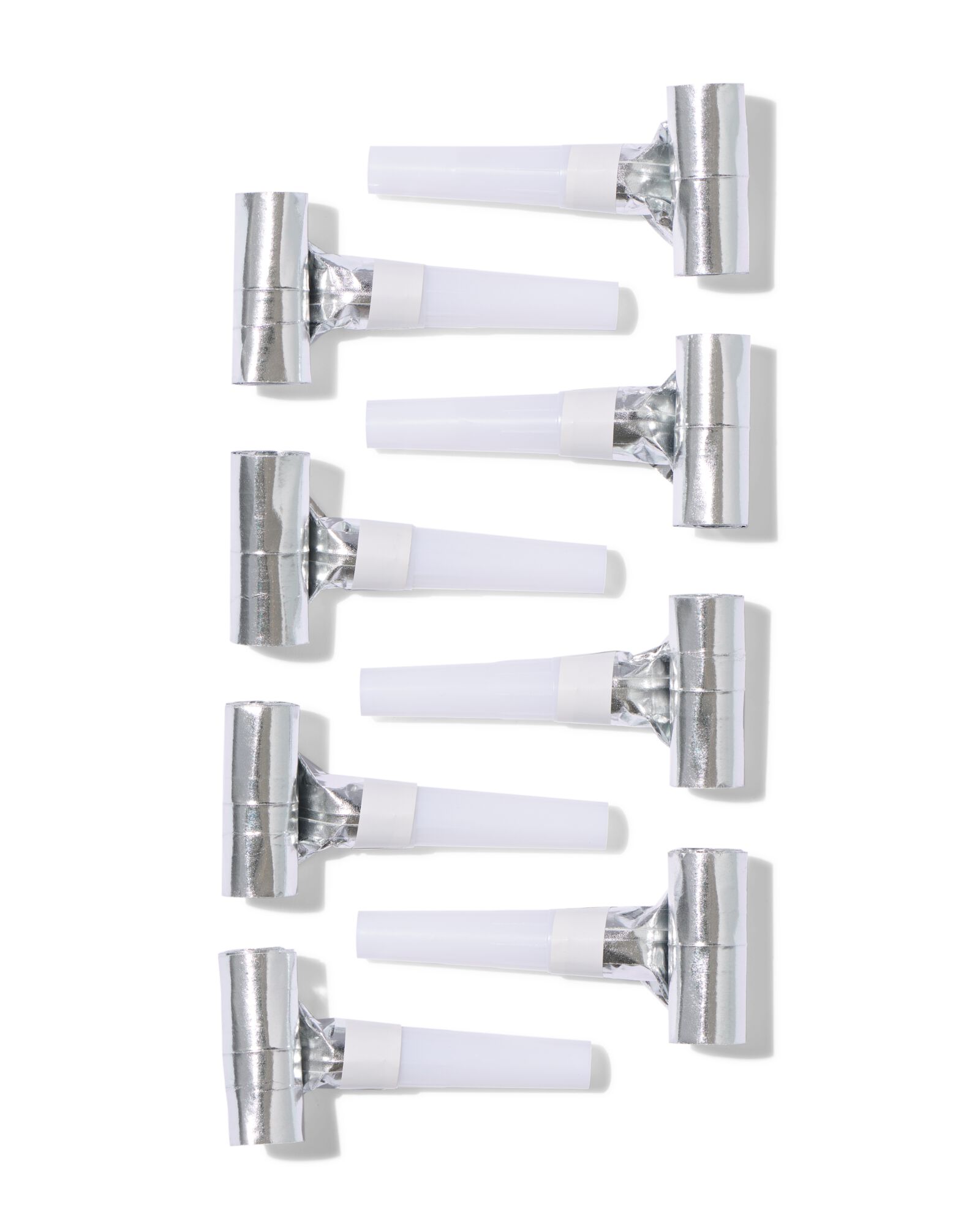 languettes &agrave; rouleaux argent&eacute;es - 8 pi&egrave;ces - 14250231 - HEMA