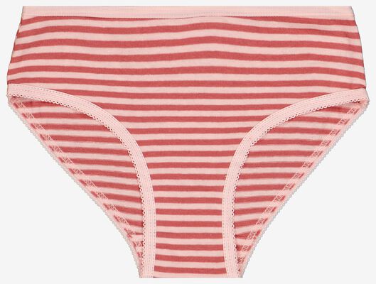 5 slips en coton pour enfant rose pâle 110/116 - 19310053 - HEMA