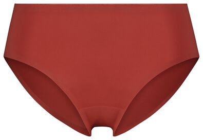 dames hipster second skin micro rood - 1000027812 - HEMA