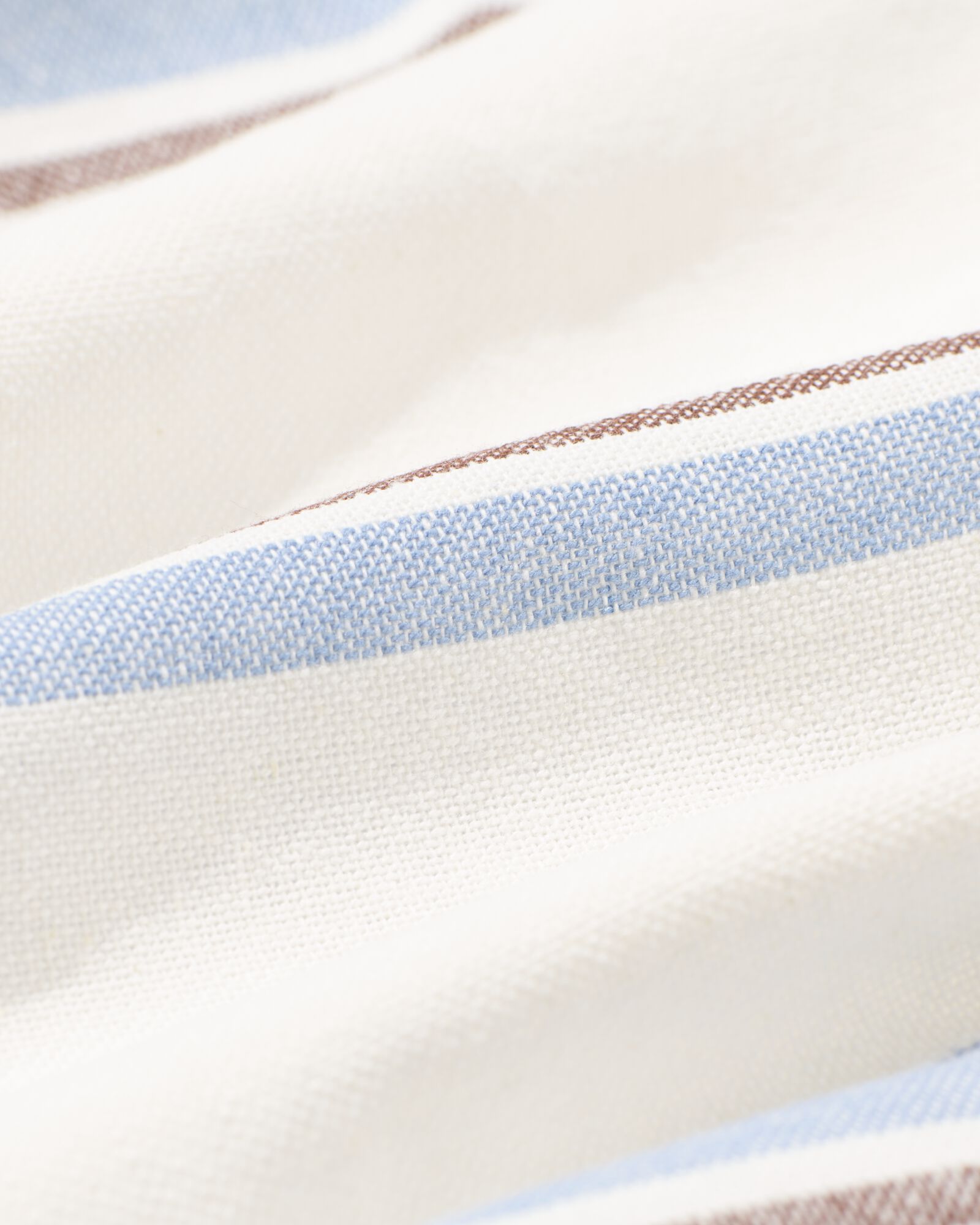 nappe XL 140x240cm coton rayures bleu - 5300095 - HEMA