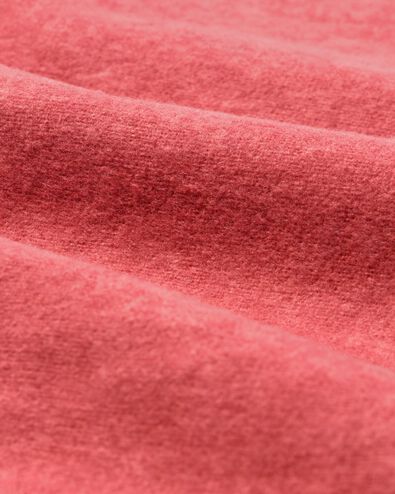 housse de couette flanelle 140 x 200/220 m&eacute;lange rouille - 5770082 - HEMA