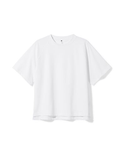 dames T-shirt Luca wit - 36203470WHITE - HEMA