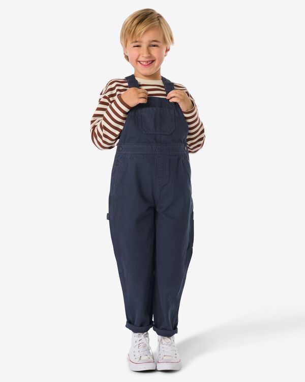 combinaison enfant jean bleu bleu - 30748232BLUE - HEMA