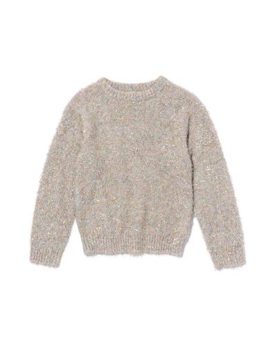 kindertrui glitter zilver - 30834018SILVER - HEMA