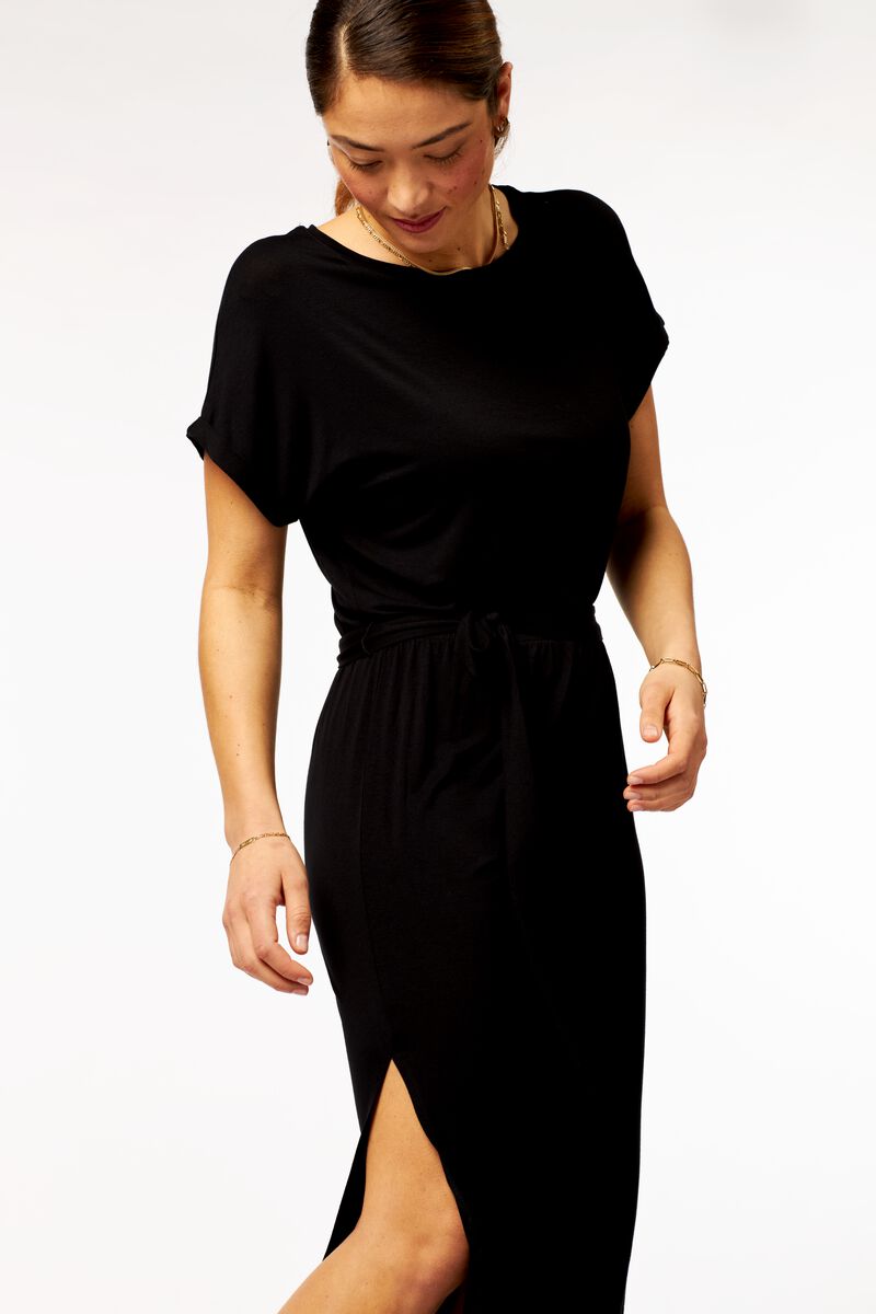 Damen-Kleid schwarz - 1000023907 - HEMA