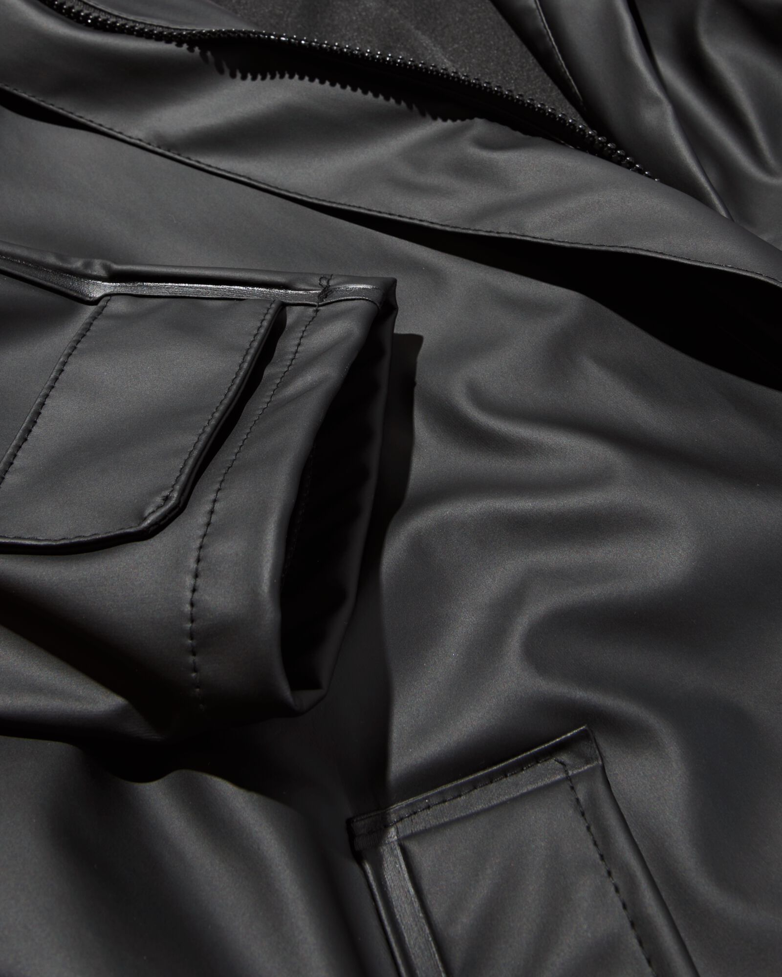 damesregenjas zwart - 34450610BLACK - HEMA