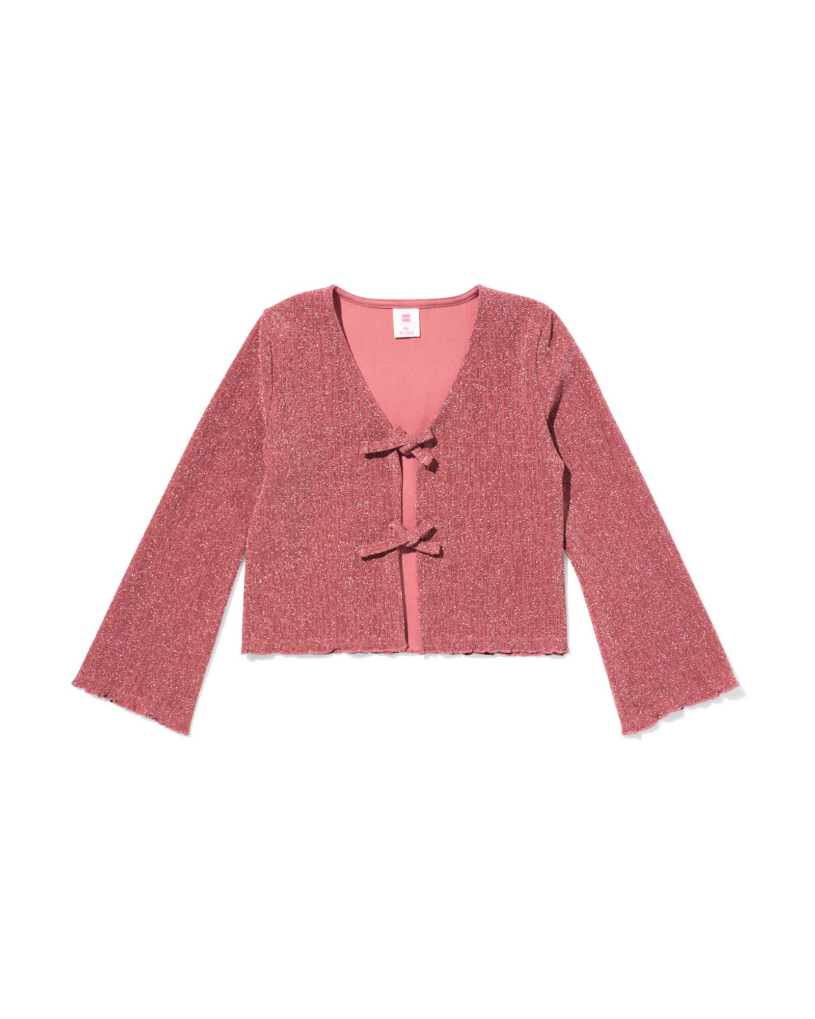 kindervest jersey  roze roze - 30836537PINK - HEMA