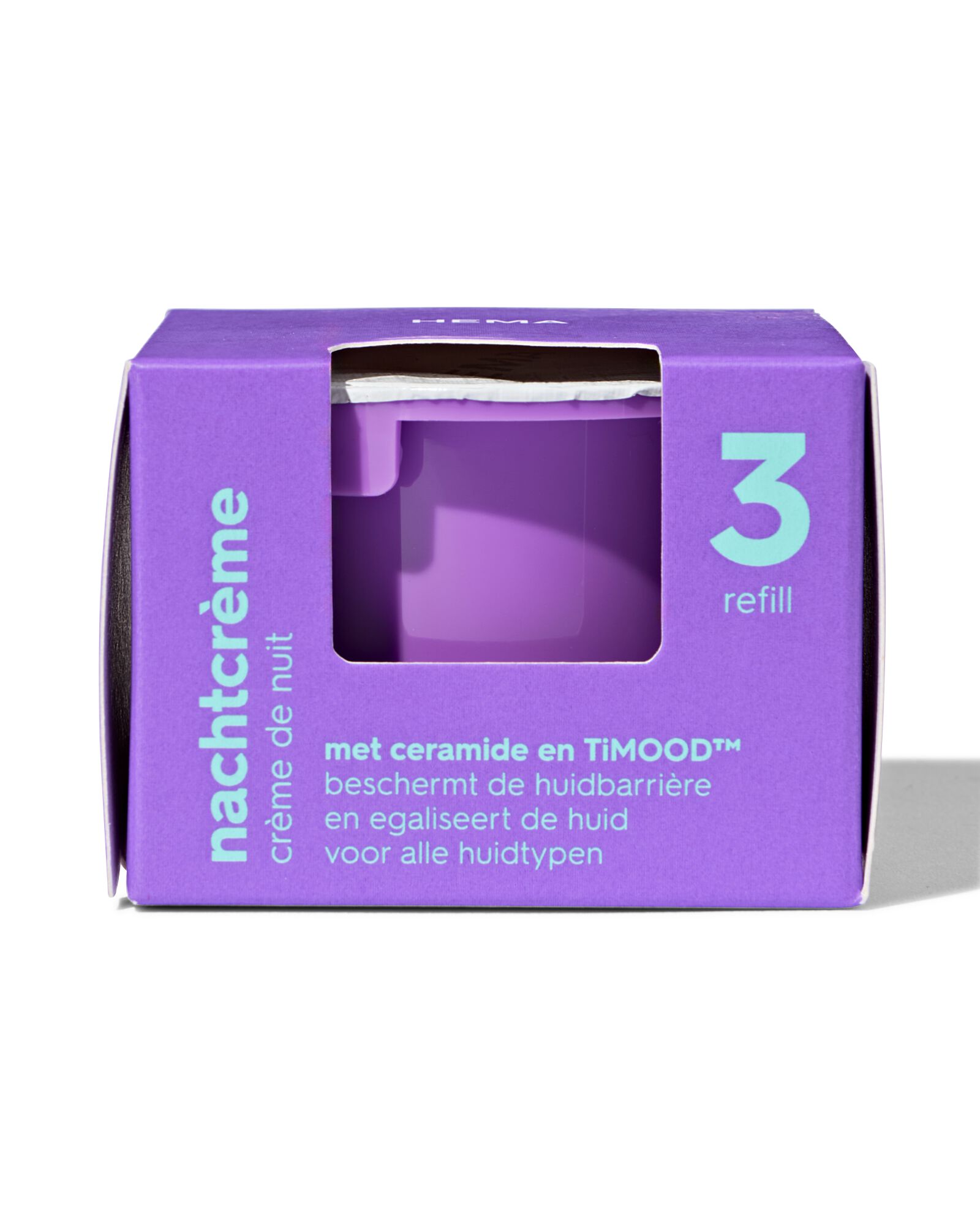 recharge crème de nuit tous types de peau 50 ml - 17870153 - HEMA